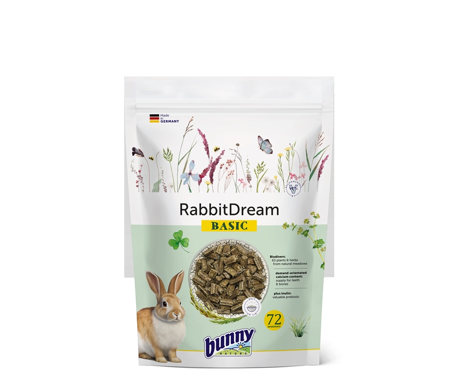 MANGIME Mix Coniglietti Baby Piu' Da 800 G ALIMENTO Composto Per Coniglio Nano